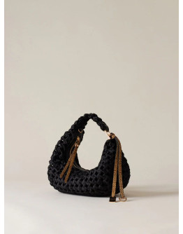 BORBONESE 924826AZ1480 BORSA HOBO MINI